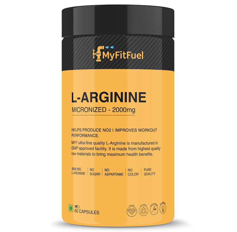 

MyFitFuel L-Arginine (2000 mg) 60 Capsules