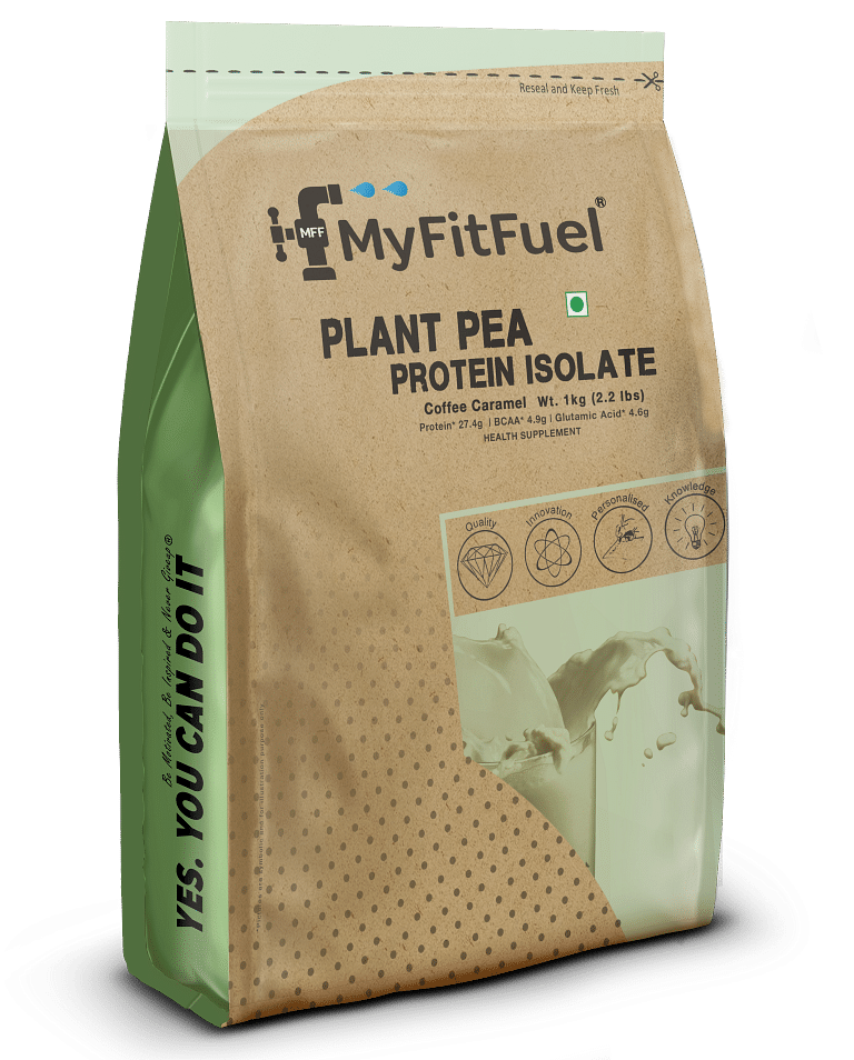 

MyFitFuel Plant Pea Protein Isolate | 1 Kg, (Coffee Caramel)