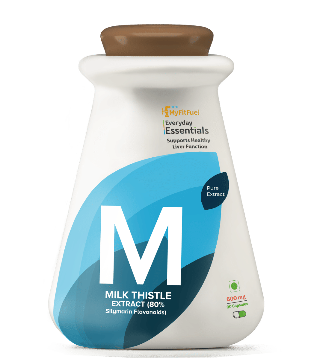 MyFitFuel Milk Thistle Extract (80% Silymarin Flavonoids)