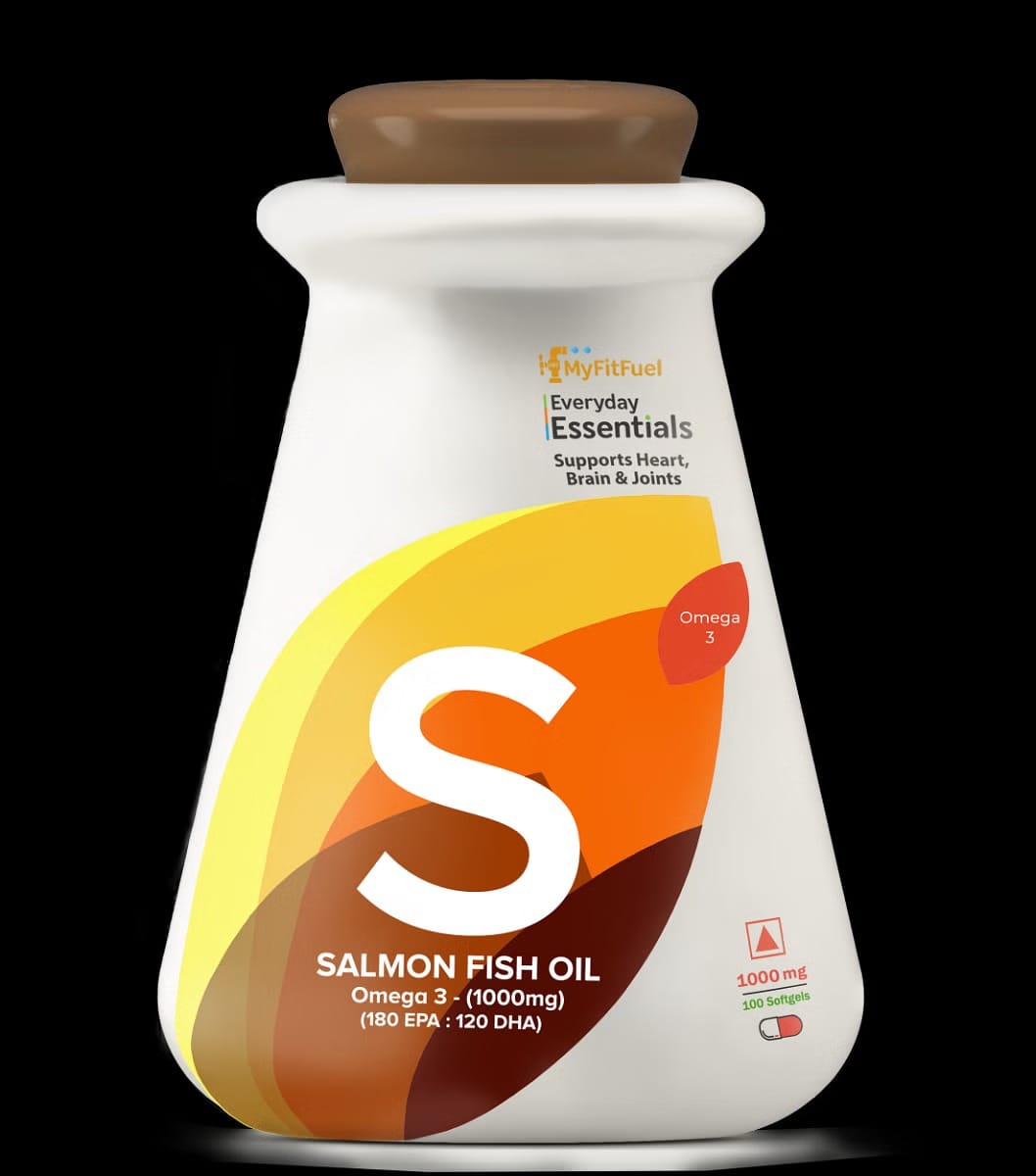 MyFitFuel Salmon Fish Oil, 1000mg (180 EPA 120 DHA)