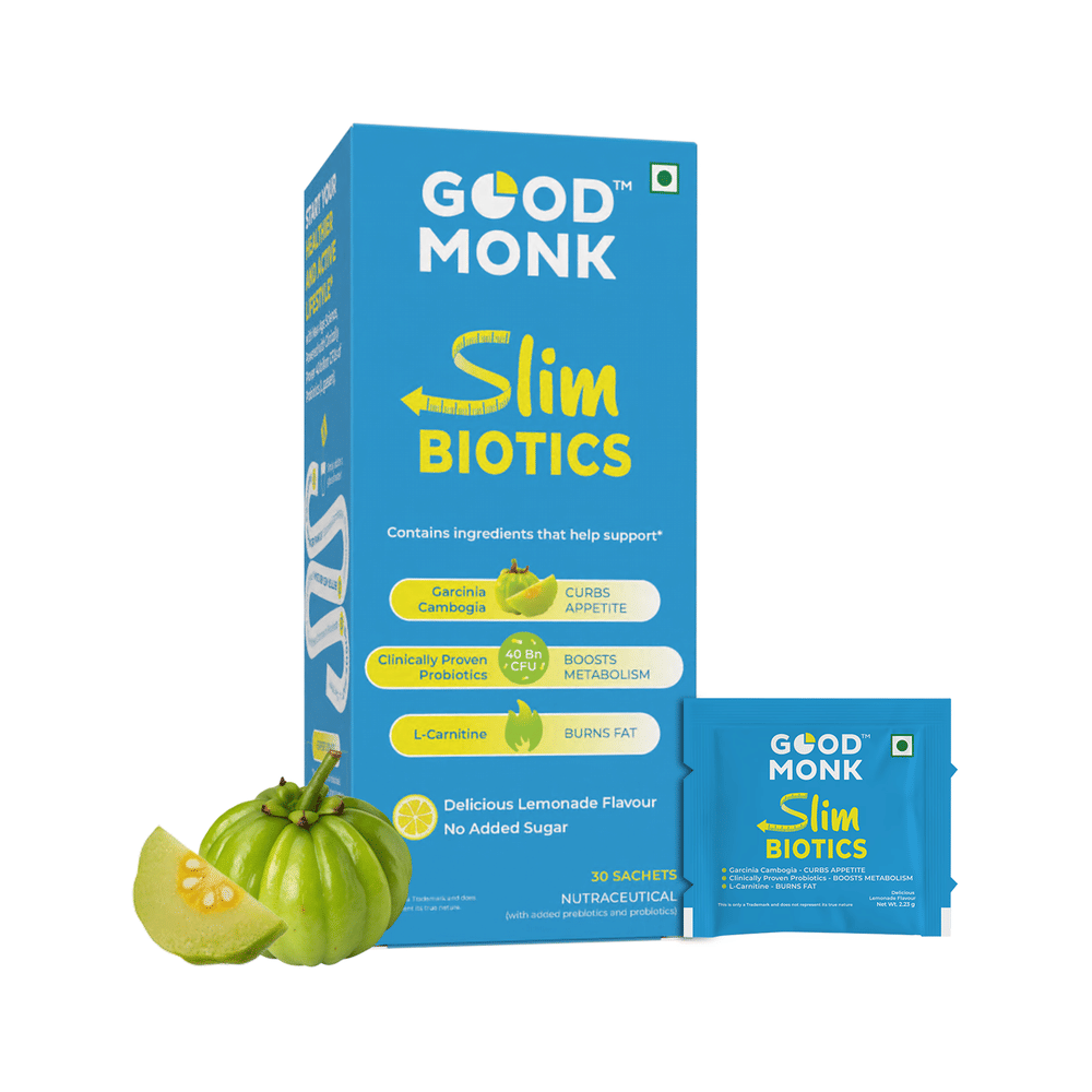 Good Monk Slimbiotics Weight Loss for Women & Men | Boosts Metabolism & Reduces Cravings Naturally-picture-27