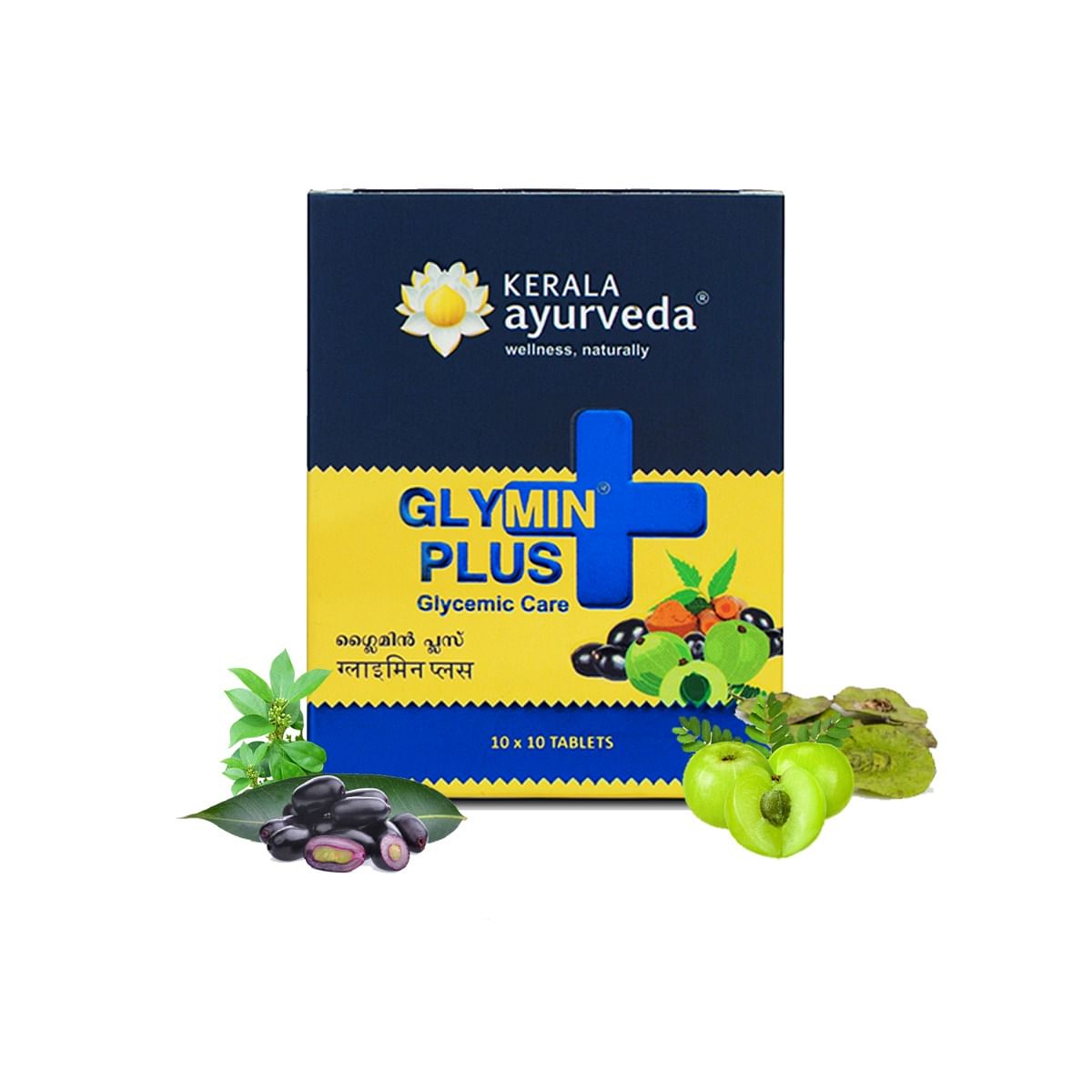 

Kerala Ayurveda Glymin Plus Tablets