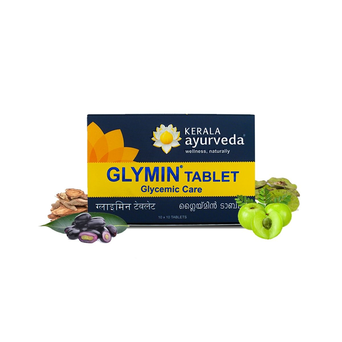 

Kerala Ayurveda Glymin Tablet