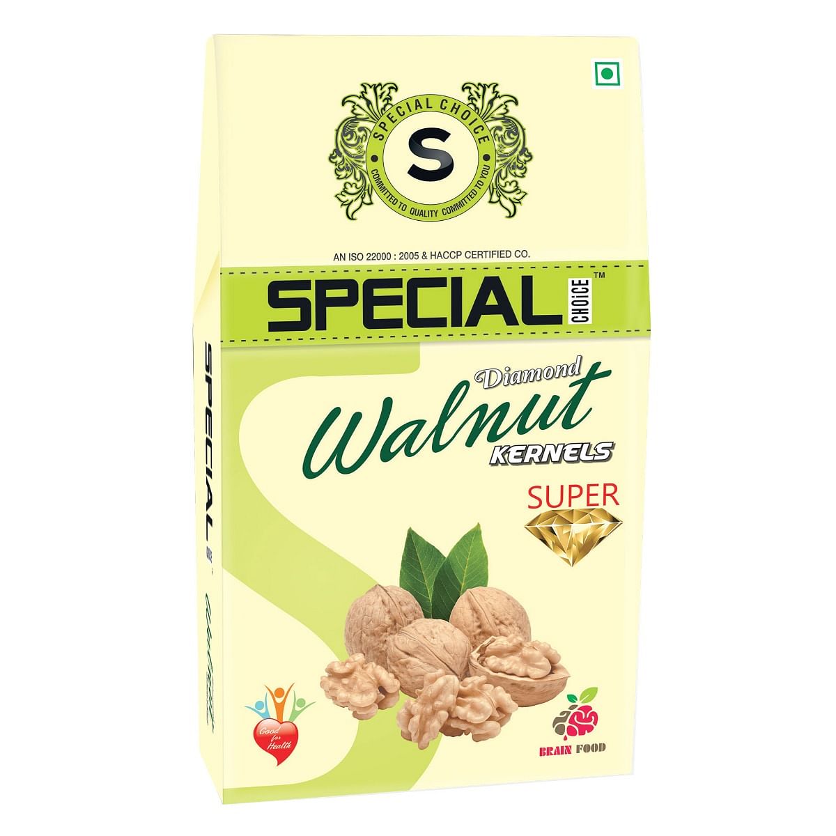 

Special Choice Walnut Kernels Diamond Super Vacuum Pack 250g x 4