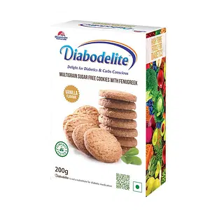 Quantum Naturals Diabodelite Cookies Vanilla Flavour
