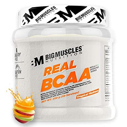 Bigmuscles Nutrition Real BCAA 50 Serving (250 Gm)