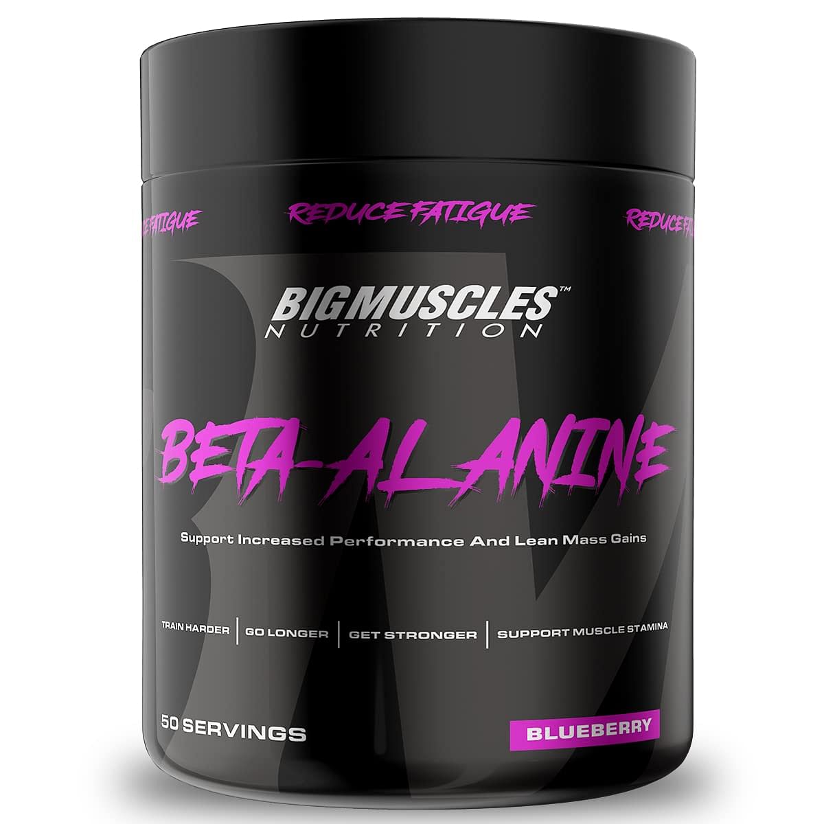 

Bigmuscles Nutrition Beta Alanine [50 Servings, Blueberry]