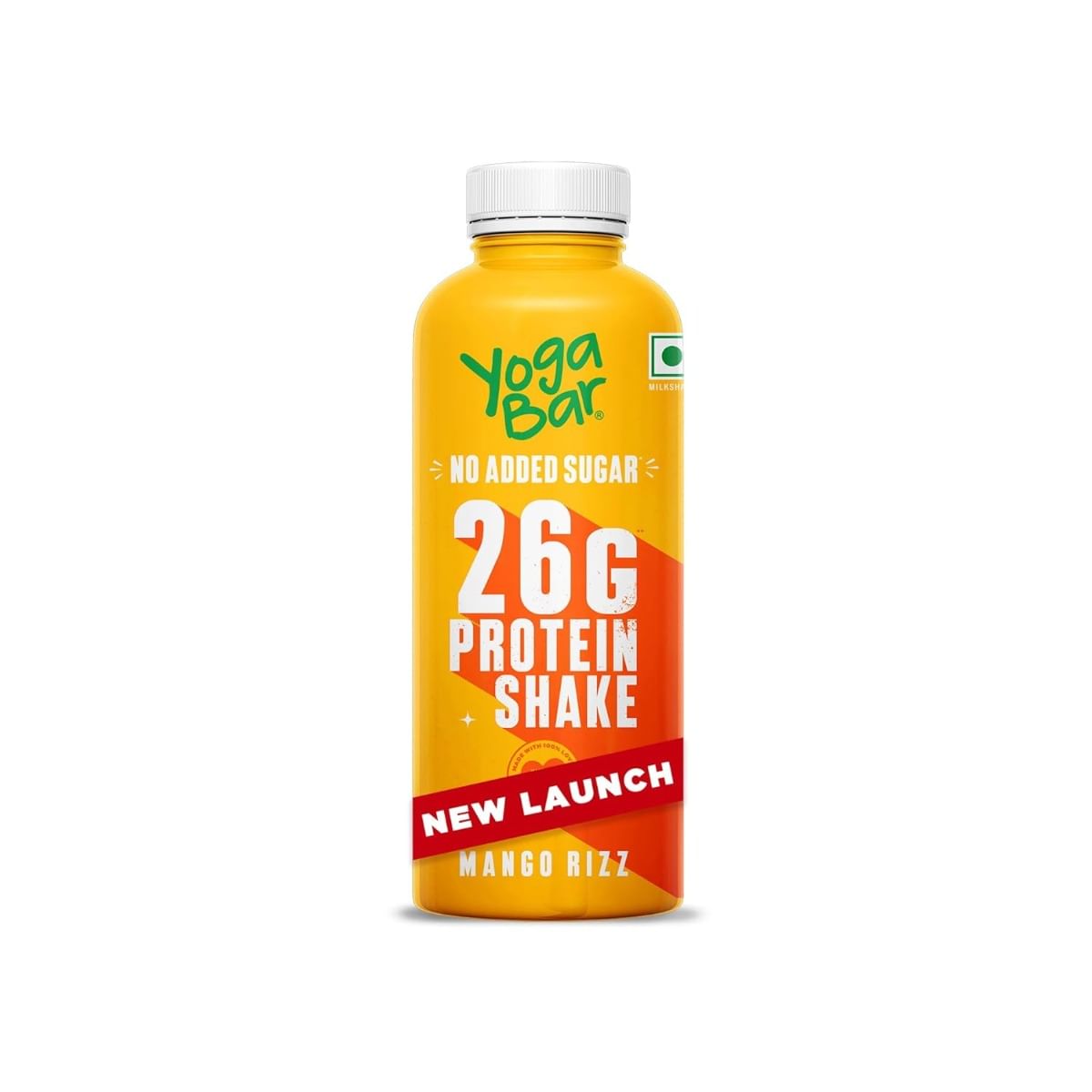 

Yogabar 26g Protein Shake | Goodness of Protein & Premium Mango | 26g Protein Milkshake with No Added Sugar | Ideal for Early Mornings, Pre & Post ...