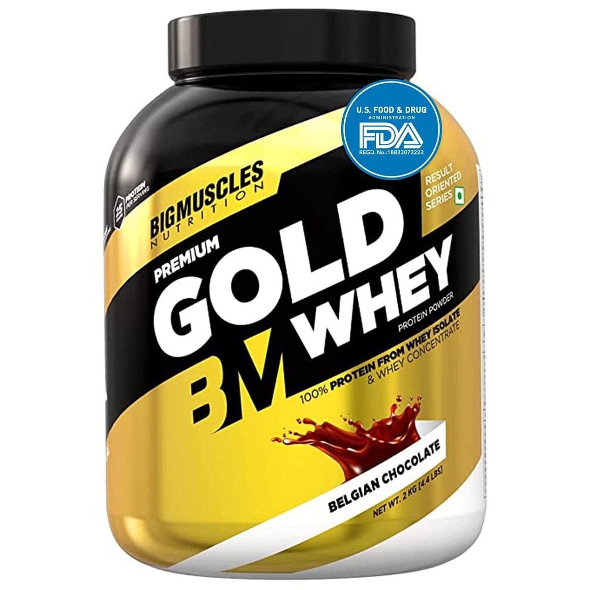 

Bigmuscles Nutrition Premium Gold Whey 2Kg [Belgian Chocolate]