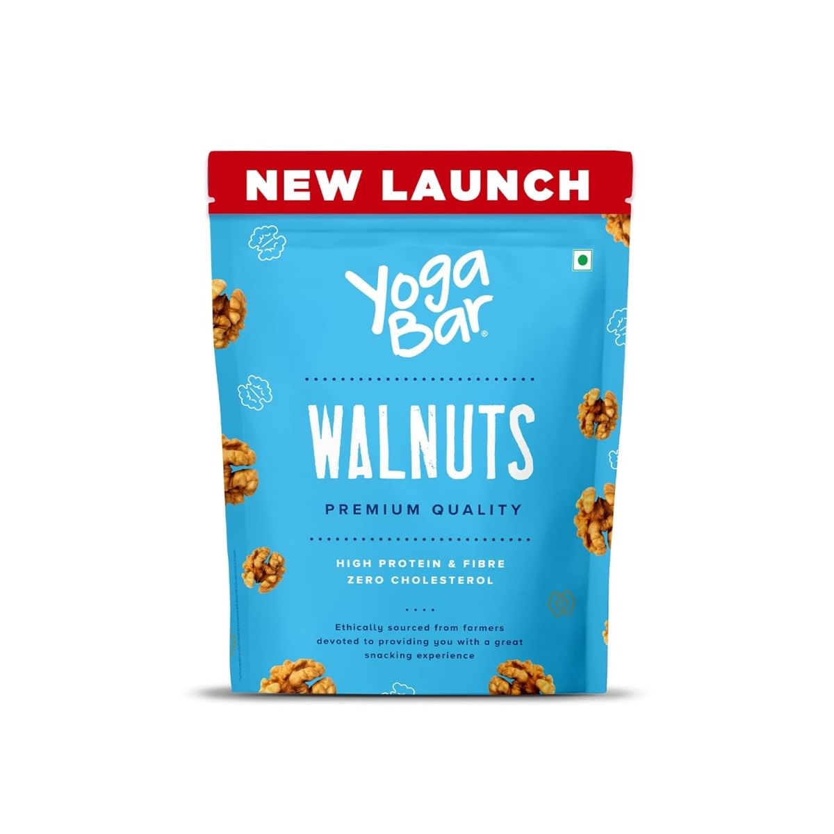 

Yogabar Premium Walnuts 250g, High Protein and Fibre, Zero Cholesterol, Ethically Sourced