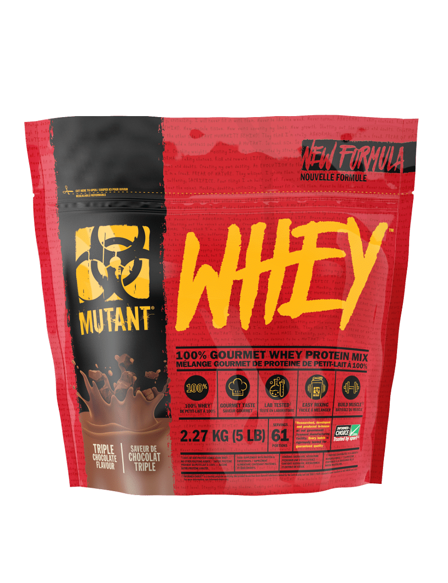 

Mutant Whey - 2.27kg - Triple Chocolate