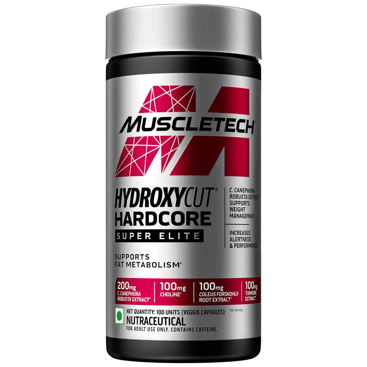 MuscleTech Hydroxycut Hardcore Super Elite | 100 capsules