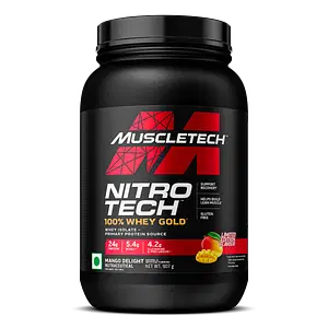 Muscletech Nitro-Tech 100% Whey Gold Mango Delight