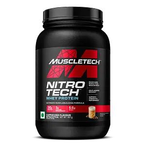 MuscleTech NitroTech Whey Protein Cappuccino