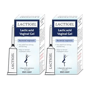 

West-Coast Lactigel Lactic Acid Vaginal Gel | Helps Restore Vaginal pH Balance & Reduces Irritation | Supports Intimate Hygiene & Comfort | Gentle ...