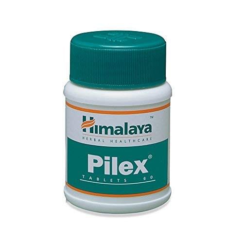 

Himalaya Pilex Tablets - 60 Count | Beneficial In Treating Bleeding Piles, Helps Relieve Pain And Ensures Painless Fecal Excretion