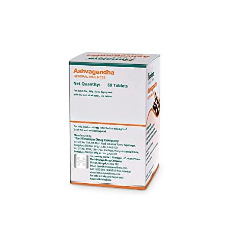 Himalaya ashwagandha capsules 2025 ingredients