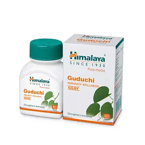 Himalaya Wellness Pure Herbs Guduchi Immunity Wellness | Giloy | Strengthens Immunity, Fights Infection & Supports Detoxification| - 60 Tablet