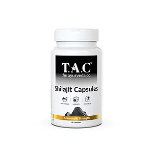 T.A.C - The Ayurveda Co. Capsules For Immunity Shilajit Capsules (60 capsules)