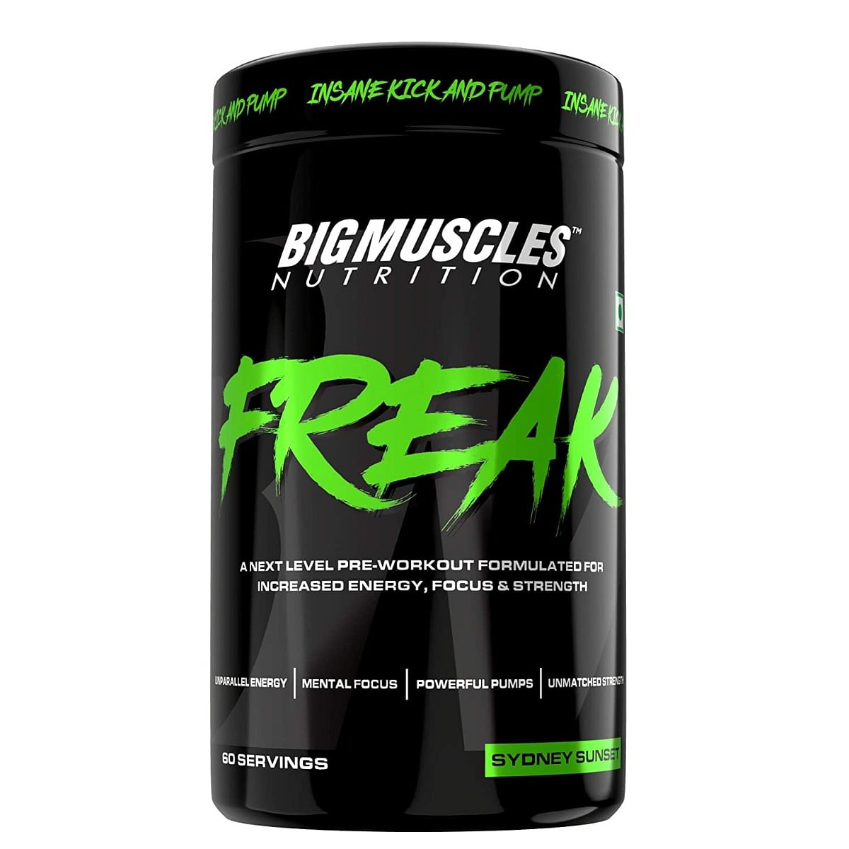 

Bigmuscles Nutrition Freak Pre-Workout Sydney Sunset [60 Servings, 360G]