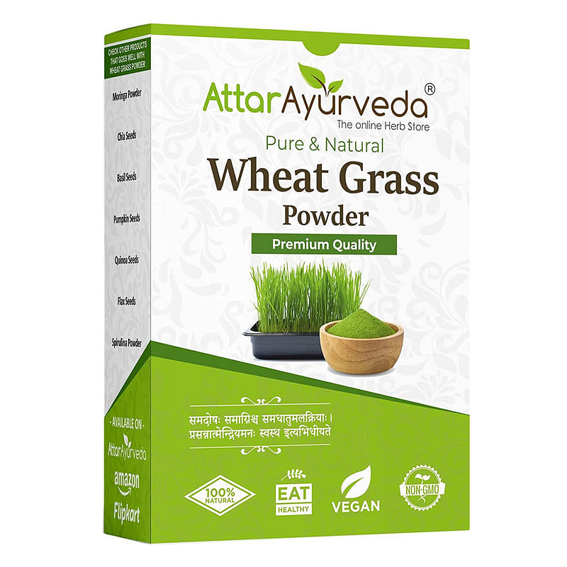 

Attar Ayurveda Wheat Grass Powder (100 Gram)