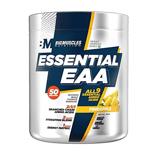 

Bigmuscles Nutrition Essential Eaa 50 Servings Pineapple