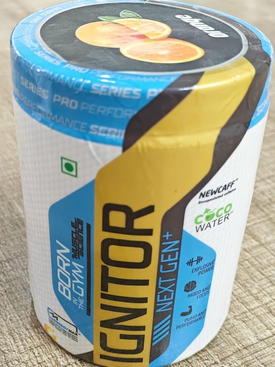 

MUSCLE SCIENCE Ignitor Nextgen 30 Serving Pre Workout | 3850 Mg Beta Alanine For Endurance | 1000Mg Arginine For Pump | 150 Mg L- Tyrosine For Ener...