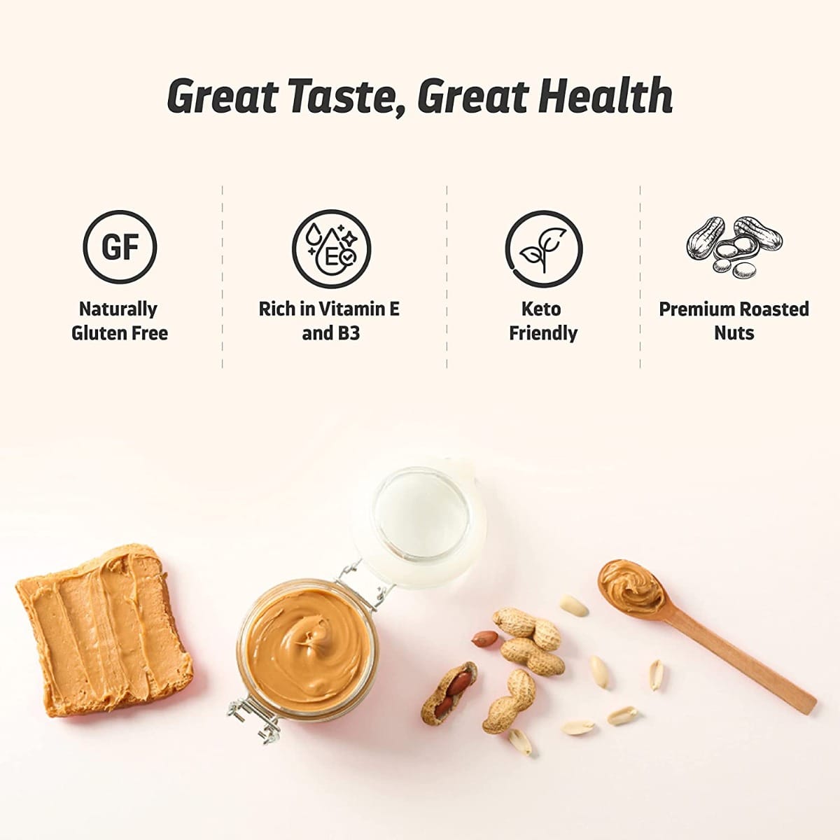 Pintola Peanut Butter 2.5Kg Serving 78 Classic Crunchy 26g