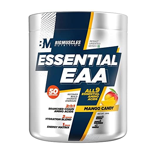

Bigmuscles Nutrition Essential Eaa 50 Servings Mango Candy