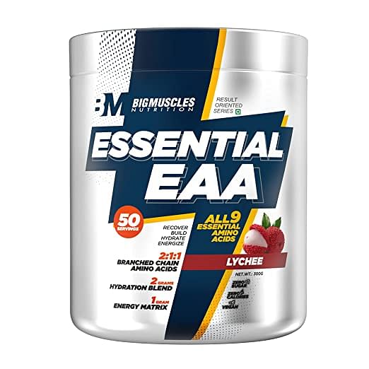 

Bigmuscles Nutrition Essential Eaa 50 Servings Lychee