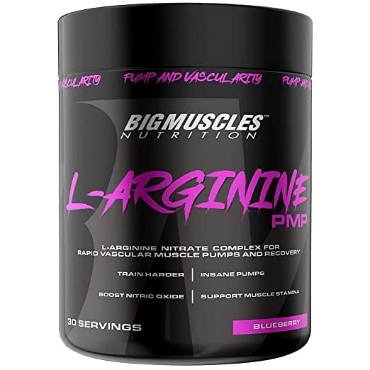 

Bigmuscles Nutrition L-Arginine Pmp Powder [30 Serving, Blueberry]