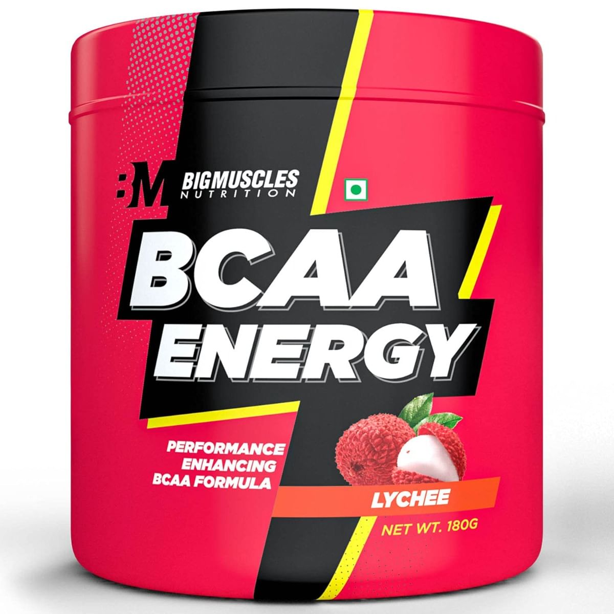 

Bigmuscles Nutrition BCAA Energy [30 Serving, Lychee]