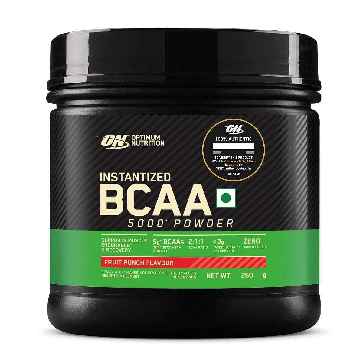Optimum Nutrition BCAA 250gm | 30 servings | Support Muscle | Recovery
