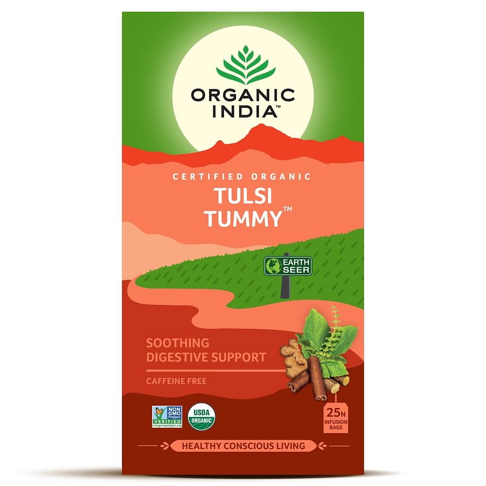 

Organic India Tulsi Tummy 25 Infusion Bags