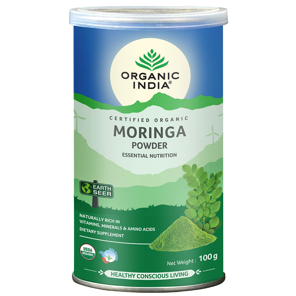 

Organic India Moringa Powder 100 g Can