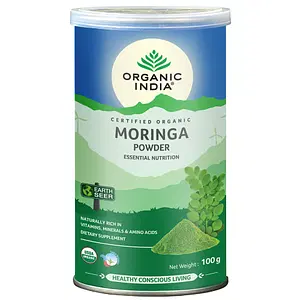 Organic India Moringa Powder 100 g Can