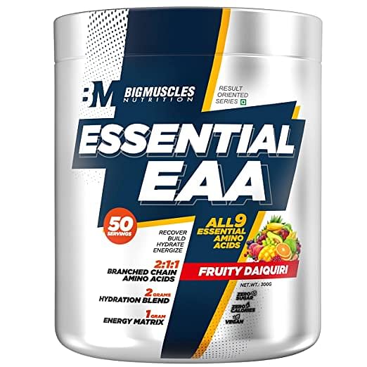 

Bigmuscles Nutrition Essential Eaa [50 Servings, Fruity Daiquiri],