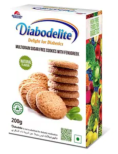 Quantum Naturals Diabodelite Cookies Natural Flavour 200 gm