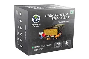 HYP Whey Protein Bar - Variety Pack - Box of 6 pcs