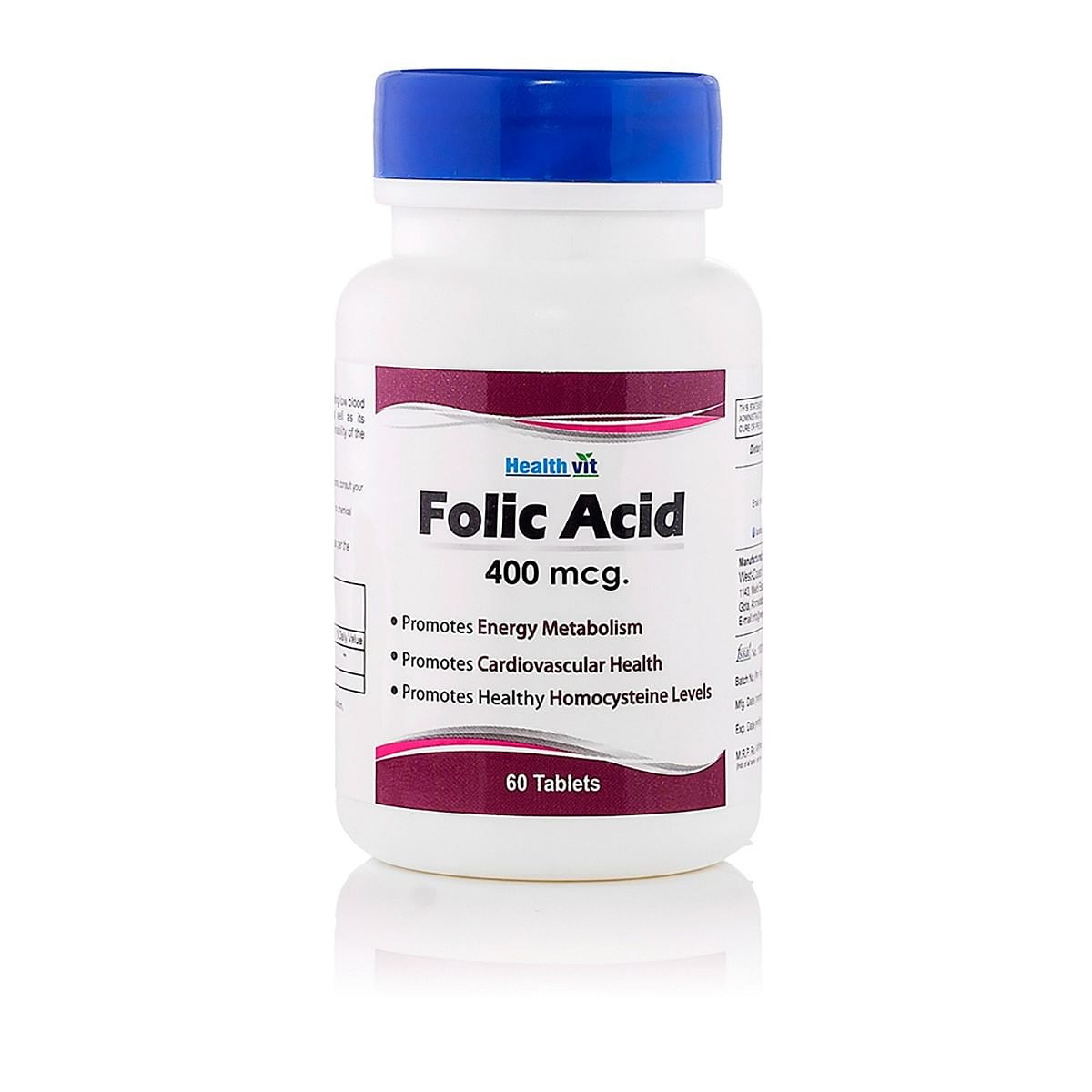 Healthvit Folic Acid 400mcg 60 Tablets 9098