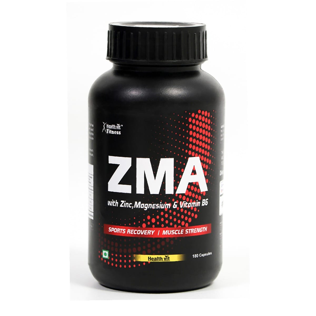 Healthvit Fitness ZMA (Zinc, Magnesium Aspartate, Vitamin B6) For ...