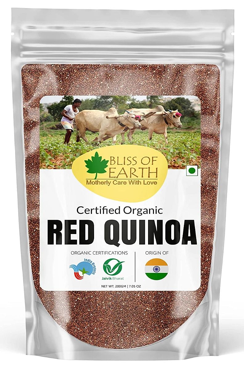 

Bliss of Earth Certified Organic Red Quinoa - 500 gm