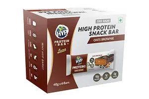 HYP Zero Sugar Protein Bars - Oats Brownie - Box of 6 Bars