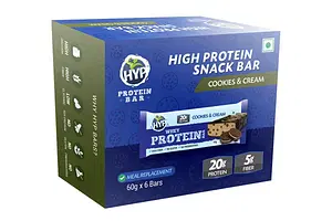 HYP Whey Protein Bar - Cookies and Cream - Box of 6 pcs
