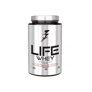Life Whey | Premium whey protein with ProHydrolase for absorption & digestion | Boosts growth, energy, brain function | ProteinPower | Chocolate