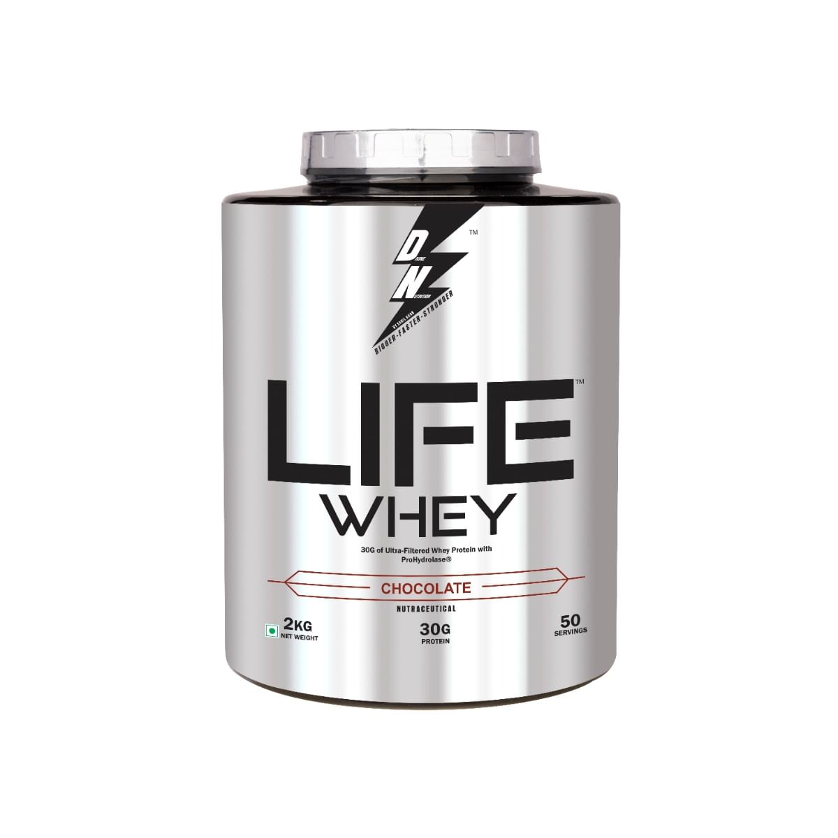 Life Whey 2Kg | Premium whey protein with ProHydrolase for absorption ...