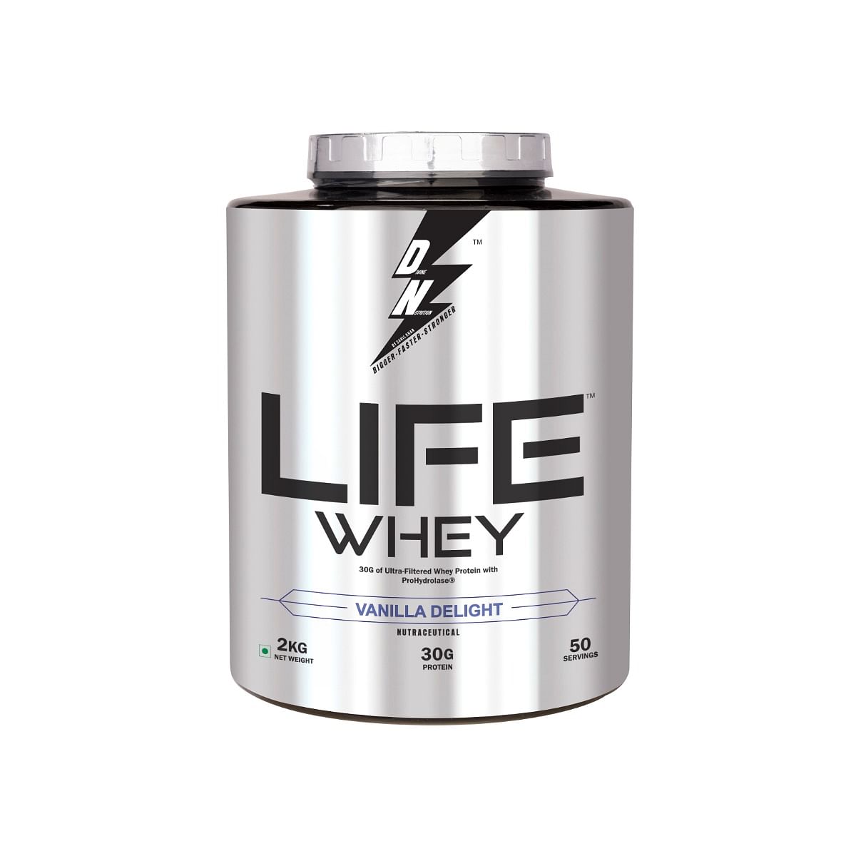 

Life Whey 2Kg | Premium whey protein with ProHydrolase for absorption & digestion | Boosts growth, energy, brain function | ProteinPower | Vanilla ...