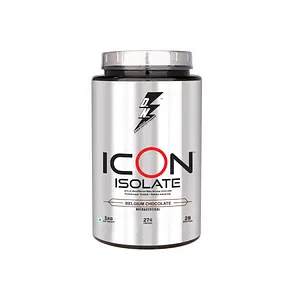 DIVINE NUTRITION ICON ISOLATE |  Ultra-filtered whey isolate protein for fat loss support and overall growth |  Enriched with vitamins and minerals|Belgium chocolate