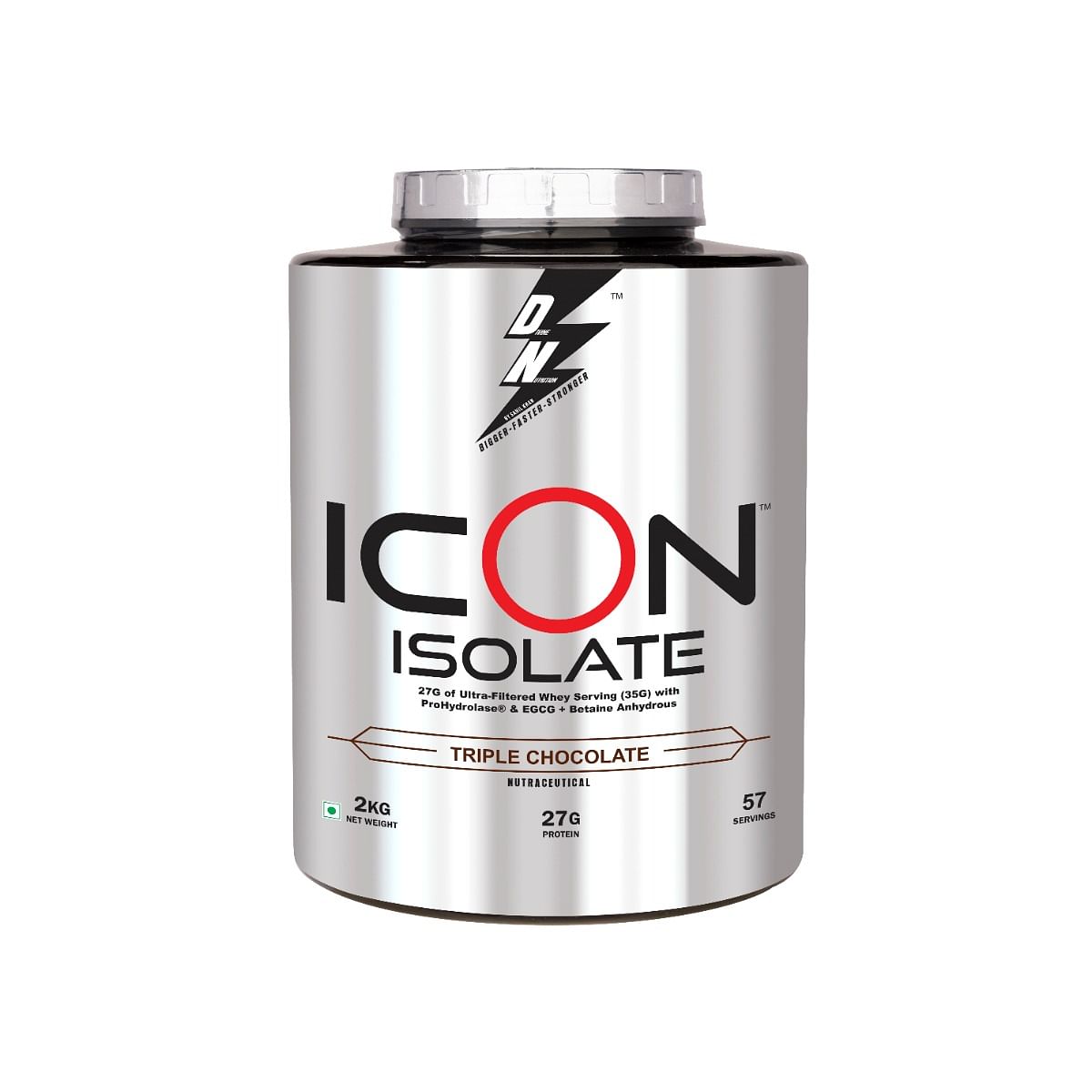 

DIVINE NUTRITION ICON ISOLATE - 2 KG | Ultra-filtered whey isolate protein for fat loss support and overall growth | Enriched with vitamins and m...