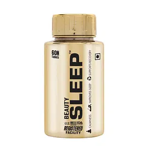 DIVINE NUTRITION BEAUTY SLEEP - 60 TABLETS | Promotes deep, restful sleep for improved recovery | Contains vitamin B6 for overall well-being.